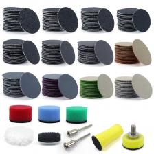 1-дюймовая влажная и сухая наждачная бумага, 189 шт. шлифовальные диски с крючками и петлями, зернистость от 60 до 10000 для полировки, дрели, шлифовальной машины для автомобиля 1-дюймовая влажная и сухая наждачная бумага, 189 шт. шлифовальные диски с крючками и петлями, зернистость от 60 до 10000 для полировки, дрели, шлифовальной машины для автомобиля