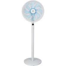 Самый простой и эффективный способ добиться приятного микроклимата в комнате с приходом жаркой погоды – воспользоваться напольным вентилятором EVOLUTION AirLeaf с трехмерной подачей воздуха. Вентилятор оснащен 8-лопастной крыльчаткой особой формы, собирающей окружающий воздух в объемный поток и создающей естественный и мягкий ветерок. Подходит для пожилых людей, матерей с маленькими детьми и людей, чувствительных к ветру. Поворота корпуса на 90° обеспечит равномерное распределение потока прохлады по всему помещению, а регулировка угла наклона поможет задать оптимальное направление подачи воздуха. Возможна регулировка скорости воздушного потока в 9 вариантах. Управление возможно на сенсорном дисплее на корпусе либо с помощью пульта дистанционного управления, который входит в комплект. С пульта есть возможность выбора одного из трех режимов: обычный (интенсивный обдув); естественный ветер (подача воздуха в режиме природного ветра); режим сна (тихая работа устройства с чередованием низких скоростей). Вентилятор оснащен таймером, который программируется до 10 часов. Прибор обладает низким уровнем шума, поэтому не будет раздражать Вас во время работы или отдыха. Вентилятор EVOLUTION AirLeaf интуитивно легко собирается без каких-либо дополнительных болтов и креплений. Самый простой и эффективный способ добиться приятного микроклимата в комнате с приходом жаркой погоды – воспользоваться напольным вентилятором EVOLUTION AirLeaf с трехмерной подачей воздуха. Вентилятор оснащен 8-лопастной крыльчаткой особой формы, собирающей окружающий воздух в объемный поток и создающей естественный и мягкий ветерок. Подходит для пожилых людей, матерей с маленькими детьми и людей, чувствительных к ветру. Поворота корпуса на 90° обеспечит равномерное распределение потока прохлады по всему помещению, а регулировка угла наклона поможет задать оптимальное направление подачи воздуха. Возможна регулировка скорости воздушного потока в 9 вариантах. Управление возможно на сенсорном дисплее на корпусе либо с помощью пульта дистанционного управления, который входит в комплект. С пульта есть возможность выбора одного из трех режимов: обычный (интенсивный обдув); естественный ветер (подача воздуха в режиме природного ветра); режим сна (тихая работа устройства с чередованием низких скоростей). Вентилятор оснащен таймером, который программируется до 10 часов. Прибор обладает низким уровнем шума, поэтому не будет раздражать Вас во время работы или отдыха. Вентилятор EVOLUTION AirLeaf интуитивно легко собирается без каких-либо дополнительных болтов и креплений.