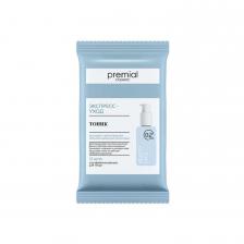 Салфетки Premial влажные косметические с тоником 15 шт Салфетки Premial влажные косметические с тоником 15 шт