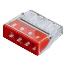 клемма соединительная NAVIGATOR NTC-NC 4х2,5 кв.мм 5шт с пастой красный клемма соединительная NAVIGATOR NTC-NC 4х2,5 кв.мм 5шт с пастой красный