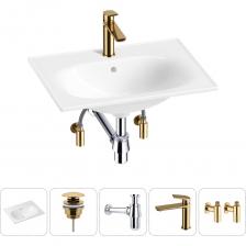 Комплексное предложение по специальной цене, включающее все необходимое для обустройства санузла / ванной комнаты, где каждый элемент усовершенствован для достижения абсолютной гигиены и надежности монтажа, максимального удобства использования. КЕРАМИЧЕСКАЯ РАКОВИНА Керамическое изделие обладает ровной поверхностью, от которой, ощущается приятное тепло и уют. Благодаря своему мерцающему блеску, раковина производит особенно благородное впечатление и подчеркивает высокое качество оснащения ванной комнаты. Вследствие обжига керамики при температуре 1250° С образуется плотная трехслойная фарфоровая структура, которая придает прочность и обеспечивает белизну как внутренней, так и внешней поверхности умывальника. Антибактериальное грязеотталкивающее покрытие керамики Lavinia Boho препятствует образованию налета и размножению патогенных бактерий. Для регулярной уборки раковины достаточно использования теплой воды и мягкой салфетки. Конструкция чаши умывальника и расположение смесителя позволяют максимально избежать брызг воды при использовании изделия. Сливное отверстие раковины и точно выверенный угол уклона, обеспечивают слив до 30 литров воды в минуту, что позволяет использовать умывальник без ограничений мощности потока и опасения перелива воды. ДОННЫЙ КЛАПАН CLICK-CLACK Донный клапан из высококачественной латуни отличается прочностью и долговечностью, устойчив к коррозии, процессам окисления и повреждениям. Внутренние стенки изделия имеют фирменное защитное покрытие Protect’IN, препятствующее скоплению грязи и оседанию водопроводных примесей и солей, что облегчает уход и снижает вероятность образования засоров. В быту наличие клапана не только сдержит проникновение неприятных запахов из канализации, но и превратит обычную раковину в многофункциональный атрибут: от своеобразной емкости для стирки вещей, мытья игрушек до уходовых ванночек. Заглушка клапана служит барьером от попадания мелких предметов в сливное отверстие раковины, а удобная разборная конструкция позволяет прочищать механизм от возможных загрязнений за считанные минуты. МЕТАЛЛИЧЕСКИЙ СИФОН Выполненный из латуни сифон Drainage System обладает высокой устойчивостью к перепадам температур и давления, не накапливает статическое электричество и не притягивает пыль. Сплав не содержит вредных для здоровья веществ и не окисляется со временем. Декоративное покрытие устойчиво к выцветанию и воздействию коррозии, а места наибольшего износа дополнительно защищены от истирания. Внутренние стенки с защитным покрытием Protect’IN не подвержены скоплению грязи, оседанию водопроводных примесей и солей, что сводит к минимуму образование засоров. Интуитивно понятный монтаж позволяет осуществить сборку и подключение сифона самостоятельно. Наличие регулировки длины патрубка способствует беспроблемной установке при нестандартном расположении коммуникаций и необходимости адаптировать конструкцию под тип и габариты умывальника. Высокая пропускная способность обеспечивает оптимальный отток воды и комфорт водных процедур. Функция гидрозатвора препятствует проникновению неприятных запахов из канализации. ЛАТУННЫЙ СМЕСИТЕЛЬ ДЛЯ РАКОВИНЫ Надежный смеситель ICON! for life от Wellsee – функциональное решение для умывальной зоны. Для включения или выключения воды достаточно легкого прикосновения к эргономичной ручке. Высокую точность управления напором и температурой воды обеспечивает испанский керамический картридж GLIDEmove. Регулируемый аэратор Neoperl с технологией AIRflow? позволяет скорректировать направление потока, уменьшает разбрызгивание и приглушает шум воды. Литой корпус из сантехнической латуни высокой плотности выдерживает перепады давления и отлично противостоит гидроударам. Покрытие смесителя устойчиво к выцветанию и воздействию коррозии, а места наибольшего износа защищены от истирания и известкового налета. Прочные гибкие шланги из каучука в металлической оплетке и качественная опрессовка INNOpex обеспечивают наивысшую надежность соединений и устойчивость к перепадам давления в системе, тем самым предотвращая возможные протечки. УГЛОВЫЕ ВЕНТИЛИ ДЛЯ ПОДКЛЮЧЕНИЯ СМЕСИТЕЛЯ (2 Комплексное предложение по специальной цене, включающее все необходимое для обустройства санузла / ванной комнаты, где каждый элемент усовершенствован для достижения абсолютной гигиены и надежности монтажа, максимального удобства использования. КЕРАМИЧЕСКАЯ РАКОВИНА Керамическое изделие обладает ровной поверхностью, от которой, ощущается приятное тепло и уют. Благодаря своему мерцающему блеску, раковина производит особенно благородное впечатление и подчеркивает высокое качество оснащения ванной комнаты. Вследствие обжига керамики при температуре 1250° С образуется плотная трехслойная фарфоровая структура, которая придает прочность и обеспечивает белизну как внутренней, так и внешней поверхности умывальника. Антибактериальное грязеотталкивающее покрытие керамики Lavinia Boho препятствует образованию налета и размножению патогенных бактерий. Для регулярной уборки раковины достаточно использования теплой воды и мягкой салфетки. Конструкция чаши умывальника и расположение смесителя позволяют максимально избежать брызг воды при использовании изделия. Сливное отверстие раковины и точно выверенный угол уклона, обеспечивают слив до 30 литров воды в минуту, что позволяет использовать умывальник без ограничений мощности потока и опасения перелива воды. ДОННЫЙ КЛАПАН CLICK-CLACK Донный клапан из высококачественной латуни отличается прочностью и долговечностью, устойчив к коррозии, процессам окисления и повреждениям. Внутренние стенки изделия имеют фирменное защитное покрытие Protect’IN, препятствующее скоплению грязи и оседанию водопроводных примесей и солей, что облегчает уход и снижает вероятность образования засоров. В быту наличие клапана не только сдержит проникновение неприятных запахов из канализации, но и превратит обычную раковину в многофункциональный атрибут: от своеобразной емкости для стирки вещей, мытья игрушек до уходовых ванночек. Заглушка клапана служит барьером от попадания мелких предметов в сливное отверстие раковины, а удобная разборная конструкция позволяет прочищать механизм от возможных загрязнений за считанные минуты. МЕТАЛЛИЧЕСКИЙ СИФОН Выполненный из латуни сифон Drainage System обладает высокой устойчивостью к перепадам температур и давления, не накапливает статическое электричество и не притягивает пыль. Сплав не содержит вредных для здоровья веществ и не окисляется со временем. Декоративное покрытие устойчиво к выцветанию и воздействию коррозии, а места наибольшего износа дополнительно защищены от истирания. Внутренние стенки с защитным покрытием Protect’IN не подвержены скоплению грязи, оседанию водопроводных примесей и солей, что сводит к минимуму образование засоров. Интуитивно понятный монтаж позволяет осуществить сборку и подключение сифона самостоятельно. Наличие регулировки длины патрубка способствует беспроблемной установке при нестандартном расположении коммуникаций и необходимости адаптировать конструкцию под тип и габариты умывальника. Высокая пропускная способность обеспечивает оптимальный отток воды и комфорт водных процедур. Функция гидрозатвора препятствует проникновению неприятных запахов из канализации. ЛАТУННЫЙ СМЕСИТЕЛЬ ДЛЯ РАКОВИНЫ Надежный смеситель ICON! for life от Wellsee – функциональное решение для умывальной зоны. Для включения или выключения воды достаточно легкого прикосновения к эргономичной ручке. Высокую точность управления напором и температурой воды обеспечивает испанский керамический картридж GLIDEmove. Регулируемый аэратор Neoperl с технологией AIRflow? позволяет скорректировать направление потока, уменьшает разбрызгивание и приглушает шум воды. Литой корпус из сантехнической латуни высокой плотности выдерживает перепады давления и отлично противостоит гидроударам. Покрытие смесителя устойчиво к выцветанию и воздействию коррозии, а места наибольшего износа защищены от истирания и известкового налета. Прочные гибкие шланги из каучука в металлической оплетке и качественная опрессовка INNOpex обеспечивают наивысшую надежность соединений и устойчивость к перепадам давления в системе, тем самым предотвращая возможные протечки. УГЛОВЫЕ ВЕНТИЛИ ДЛЯ ПОДКЛЮЧЕНИЯ СМЕСИТЕЛЯ (2