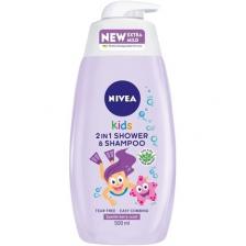 Aloe Vera Kids 2 в 1 Душ и шампунь Very Berry 500мл, Nivea Aloe Vera Kids 2 в 1 Душ и шампунь Very Berry 500мл, Nivea
