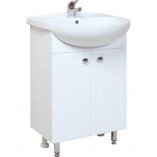 Тумба с раковиной Onika Канны 50 напольная, белая 105003 Тумба с раковиной Onika Канны 50 напольная, белая 105003