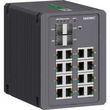 Промышленный управляемый коммутатор DKC 4x100Base FX, 1000Base X SFP слота: 16x10/100/1000Base T X портов RJ45, консольный N2000 4GX1 N2000-4GX16GEPN-P1 Промышленный управляемый коммутатор DKC 4x100Base FX, 1000Base X SFP слота: 16x10/100/1000Base T X портов RJ45, консольный N2000 4GX1 N2000-4GX16GEPN-P1