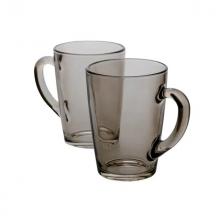 кружка OSZ Капучино 300мл стекло графит кружка OSZ Капучино 300мл стекло графит