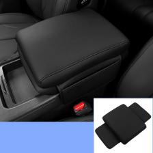 Накладка на подлокотник центральной консоли для Great Wall GWM Haval H9 MKII 2024 2025, кожаная подушка подлокотника с защитой от царапин Накладка на подлокотник центральной консоли для Great Wall GWM Haval H9 MKII 2024 2025, кожаная подушка подлокотника с защитой от царапин