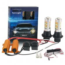 2 шт. BA15S 1156 P21W BAU15S PY21W T20 W21W 7440 4014 66LED Canbus DRL дальние фары указатель поворота двухрежимный для автомобильного освещения 2 шт. BA15S 1156 P21W BAU15S PY21W T20 W21W 7440 4014 66LED Canbus DRL дальние фары указатель поворота двухрежимный для автомобильного освещения