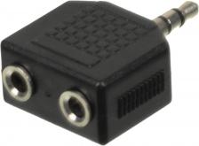 Адаптер аудио Ningbo Headphone Splitter 2xJack 3.5 (f)/Jack 3.5 (m) черный (JAAA095-B) Адаптер аудио Ningbo Headphone Splitter 2xJack 3.5 (f)/Jack 3.5 (m) черный (JAAA095-B)