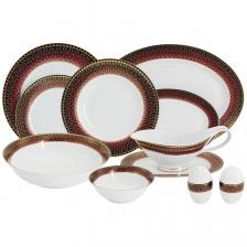 Сервиз обеденный Anna Lafarg Midori Бухара 50 предметов 12 персон Сервиз обеденный Anna Lafarg Midori Бухара 50 предметов 12 персон