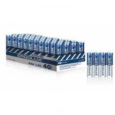 Ergolux Alkaline LR03 BOX40 (ПРОМО, LR03 BOX40, мизинчиковая батарейка 1.5В) (упак. 40 шт.), цена за 1 упак. Ergolux Alkaline LR03 BOX40 (ПРОМО, LR03 BOX40, мизинчиковая батарейка 1.5В) (упак. 40 шт.), цена за 1 упак.