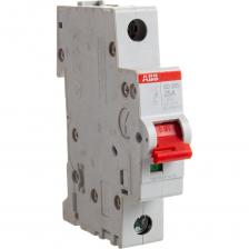 Однополюсной рубильник Рубильник ABB 1 полюс SD201/25 рычаг красный 2CDD281101R0025 Однополюсной рубильник Рубильник ABB 1 полюс SD201/25 рычаг красный 2CDD281101R0025