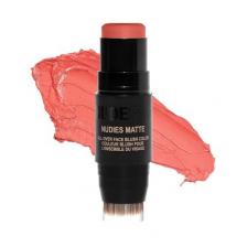 Nudestix Nudies Матовые кремовые румяна 3-в-1 для всего лица, для щек, глаз и губ с кистью для растушевки Picante, 1 шт. Nudestix Nudies Матовые кремовые румяна 3-в-1 для всего лица, для щек, глаз и губ с кистью для растушевки Picante, 1 шт.