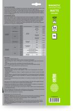 Фотобумага Cactus CS-MMA465010 A4/650г/м2/10л./белый матовое/магнитный слой для струйной печати CS-MMA465010 Фотобумага Cactus CS-MMA465010 A4/650г/м2/10л./белый матовое/магнитный слой для струйной печати CS-MMA465010