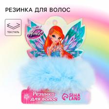 Резинка для волос пушистая, ВИНКС Резинка для волос пушистая, ВИНКС