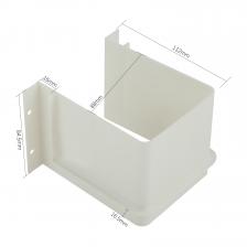 Пластиковая U-образная раковина, выдвижной ящик, встраиваемая втулка для ванной, кухни, шкафа, дренажная втулка, водонепроницаемая перегородка, вырез, крышка Пластиковая U-образная раковина, выдвижной ящик, встраиваемая втулка для ванной, кухни, шкафа, дренажная втулка, водонепроницаемая перегородка, вырез, крышка