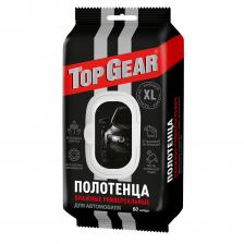 Полотенца влажные для автомобиля Top Gear размер XL (60 шт.) Полотенца влажные для автомобиля Top Gear размер XL (60 шт.)