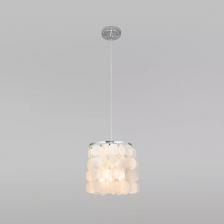 Подвесной светильник Eurosvet Sandra 60185/1 хром/перламутр a069247 Подвесной светильник Eurosvet Sandra 60185/1 хром/перламутр a069247