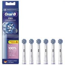 Насадка для зубной щетки Oral-B PRO SENSITIVE CLEAN, 6PC Насадка для зубной щетки Oral-B PRO SENSITIVE CLEAN, 6PC