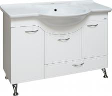 Тумба под раковину Runo Севилья 105 с бельевой корзиной Тумба под раковину Runo Севилья 105 с бельевой корзиной