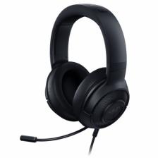 Наушники с микрофоном Razer Kraken X Essential, мониторные, оголовье, провод 1.3 м, чёрные Наушники с микрофоном Razer Kraken X Essential, мониторные, оголовье, провод 1.3 м, чёрные