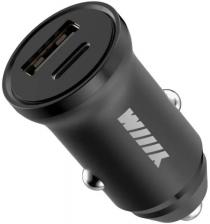 Автомобильное зар./устр. Wiiix UCC-7-2-11 3.1A+3A (PD+QC) USB-C/USB-A универсальное черный Автомобильное зар./устр. Wiiix UCC-7-2-11 3.1A+3A (PD+QC) USB-C/USB-A универсальное черный