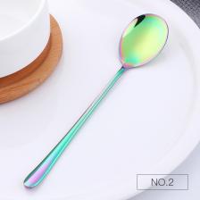 Набор ложек Buyer Star разноцветных из нержавеющей стали Набор ложек Buyer Star разноцветных из нержавеющей стали