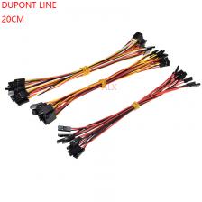 Двухсторонняя штепсельная вилка Dupont с проводом, 5/10 шт., 20 см, кабель перемычки, шаг 2,54 мм, 2/3/4/5/6/7/8/9 Pin/P, контактный разъем Arduino Двухсторонняя штепсельная вилка Dupont с проводом, 5/10 шт., 20 см, кабель перемычки, шаг 2,54 мм, 2/3/4/5/6/7/8/9 Pin/P, контактный разъем Arduino