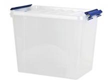 ящик ПОЛИМЕРБЫТ Профи 41х29,5х31,2см 25л с клипсами для бытовых нужд пластик с крышкой ящик ПОЛИМЕРБЫТ Профи 41х29,5х31,2см 25л с клипсами для бытовых нужд пластик с крышкой