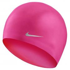 Шапочка для плавания детская Nike Solid Silicone Youth TESS0106672 розовый Шапочка для плавания детская Nike Solid Silicone Youth TESS0106672 розовый