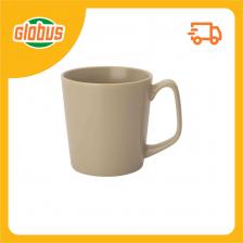 Кружка фарфоровая цвет оливковый Кружка фарфоровая цвет оливковый
