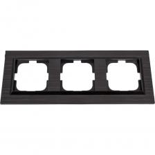 3-местная рамка OVIVO QUANTUM, черный, 405-360000-227 3-местная рамка OVIVO QUANTUM, черный, 405-360000-227