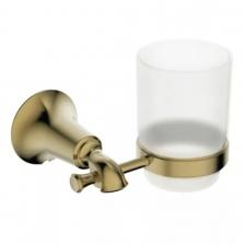 Держатель стакана(стекло) KAISER бронза (латунь) (KH-4005) Держатель стакана(стекло) KAISER бронза (латунь) (KH-4005)