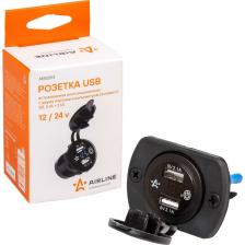 Встраиваемая влагозащитная usb розетка Airline AEBJ203 Встраиваемая влагозащитная usb розетка Airline AEBJ203