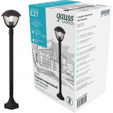 Gauss Светильник садово-парковый Aura столб 200*200*1000mm, 170-240V / 50Hz GD030 Gauss Светильник садово-парковый Aura столб 200*200*1000mm, 170-240V / 50Hz GD030