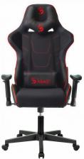 Кресло игровое A4Tech Bloody GC-400 черный/красный с подголов. крестов. пластик черный Кресло игровое A4Tech Bloody GC-400 черный/красный с подголов. крестов. пластик черный