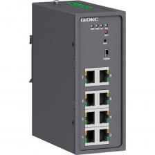 Промышленный управляемый коммутатор DKC 8x10/100Base T X портов RJ45, консольный порт Mini USB, 24 48В DC 18 72В DC , с р N2000 8T P N2000-8T-P1 Промышленный управляемый коммутатор DKC 8x10/100Base T X портов RJ45, консольный порт Mini USB, 24 48В DC 18 72В DC , с р N2000 8T P N2000-8T-P1