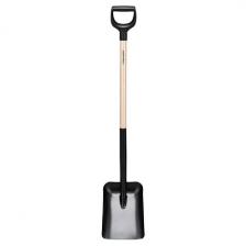 Лопата совковая Fiskars с деревянным черенком и ручкой (1066723) Лопата совковая Fiskars с деревянным черенком и ручкой (1066723)