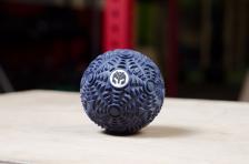 Мячик массажный YouSteel рифленый, темно синий Мячик массажный YouSteel рифленый, темно синий