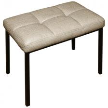 банкетка 530х330х460мм кэмел металл/рогожка банкетка 530х330х460мм кэмел металл/рогожка