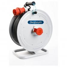 Удлинитель на катушке ЭНАРГИТ 380 Вольт, КГ 5х1,5 ГОСТ, 50 метров, МК5-515-50К-3801-44 Удлинитель на катушке ЭНАРГИТ 380 Вольт, КГ 5х1,5 ГОСТ, 50 метров, МК5-515-50К-3801-44
