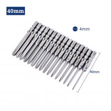 Крестовая отвертка PH00 ~ PH2, магнитная, 4 мм, с круглым хвостовиком, сталь S2, длина 40/80/100/120/150/200 мм, электрическая ремонтная головка Крестовая отвертка PH00 ~ PH2, магнитная, 4 мм, с круглым хвостовиком, сталь S2, длина 40/80/100/120/150/200 мм, электрическая ремонтная головка