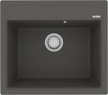 Мойка кухонная Lemark Hanka 57х50 серый матовый, серый шёлк Мойка кухонная Lemark Hanka 57х50 серый матовый, серый шёлк
