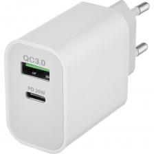 Сетевое зарядное устройство ROCKET Space Pro 20W, USB-A,USB-C RWC504WH20SPP-AC Сетевое зарядное устройство ROCKET Space Pro 20W, USB-A,USB-C RWC504WH20SPP-AC