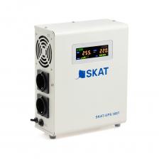 SKAT UPS-300T – линейно-интерактивный источник бесперебойного питания для котлов отопления, обеспечит подключенные к нему устройства длительным, стабилизированным электропитанием при отсутствии напряжения сети, используя при этом электроэнергию, запасенную в аккумуляторных батареях. Защитит от неисправностей в сети и предотвратит выход оборудования из строя. Максимальный входной ток – 1,8 А. Рекомендуемая емкость АКБ – от 40 Ач. Номинальный ток заряда АКБ – 10 А. SKAT UPS-300T – линейно-интерактивный источник бесперебойного питания для котлов отопления, обеспечит подключенные к нему устройства длительным, стабилизированным электропитанием при отсутствии напряжения сети, используя при этом электроэнергию, запасенную в аккумуляторных батареях. Защитит от неисправностей в сети и предотвратит выход оборудования из строя. Максимальный входной ток – 1,8 А. Рекомендуемая емкость АКБ – от 40 Ач. Номинальный ток заряда АКБ – 10 А.
