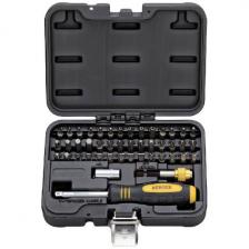 Набор Berger отвертка и биты 45 предметов BG2185 Набор Berger отвертка и биты 45 предметов BG2185