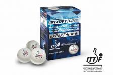 Мячи для настольного тенниса Start Line Expert 3* 6 шт 8335 Мячи для настольного тенниса Start Line Expert 3* 6 шт 8335