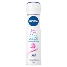 NIVEA Fresh Flower Deo Spray 150 мл — Дезодорант без алюминия (ACH) со свежим цветочным ароматом — 48-часовая защита и уникальная формула INFINIFRESH NIVEA Fresh Flower Deo Spray 150 мл — Дезодорант без алюминия (ACH) со свежим цветочным ароматом — 48-часовая защита и уникальная формула INFINIFRESH