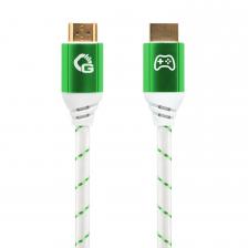 EXCELLENCE Gaming UHD Ultra High-Speed HDMI 2.1b cable 5,0m, Green / White, D1C42558 EXCELLENCE Gaming UHD Ultra High-Speed HDMI 2.1b cable 5,0m, Green / White, D1C42558