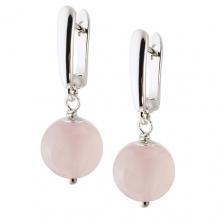 ALERIE-ACCESSORIES Серьги из натурального розового кварца Forever Rose ALERIE-ACCESSORIES Серьги из натурального розового кварца Forever Rose