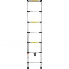 Телескопическая алюминиевая односекционная лестница Forsage F-UP200 Телескопическая алюминиевая односекционная лестница Forsage F-UP200